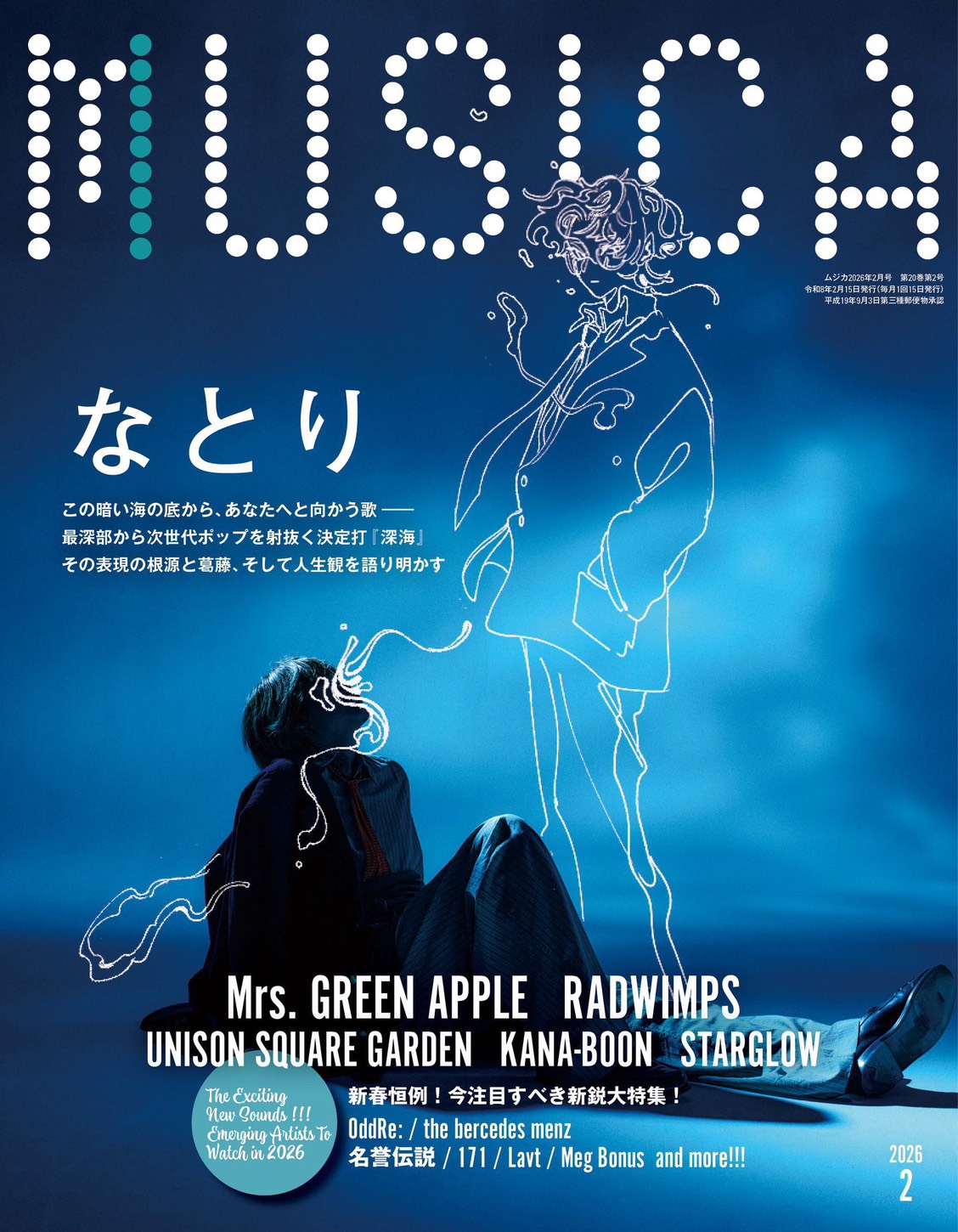 MUSICA 2026年2月号 インタビュー掲載！